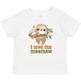 thumbnail image 3 of Inktastic Sloth I Love My Meemaw Boys or Girls Baby T-Shirt, 3 of 5