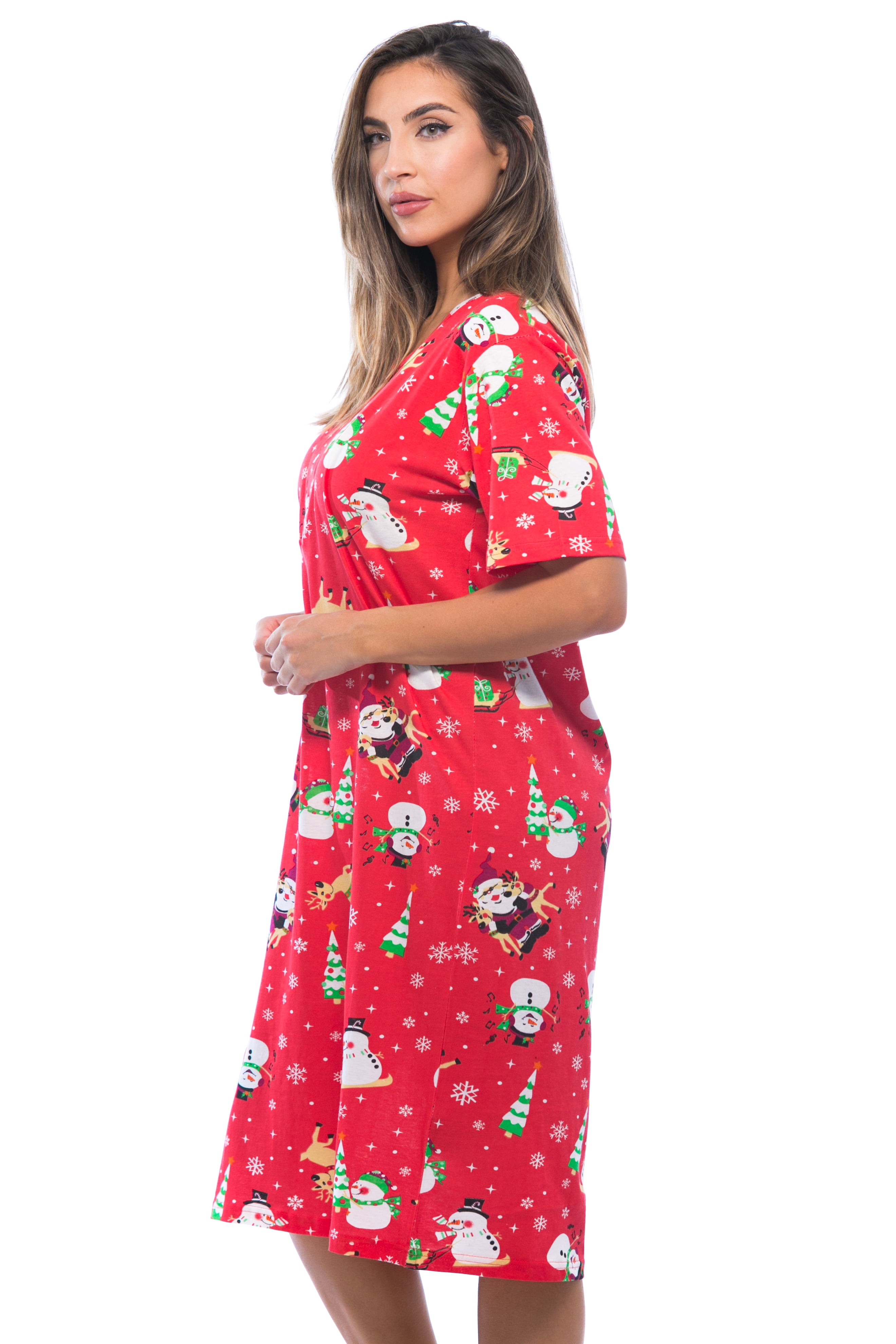 christmas sleeping gowns