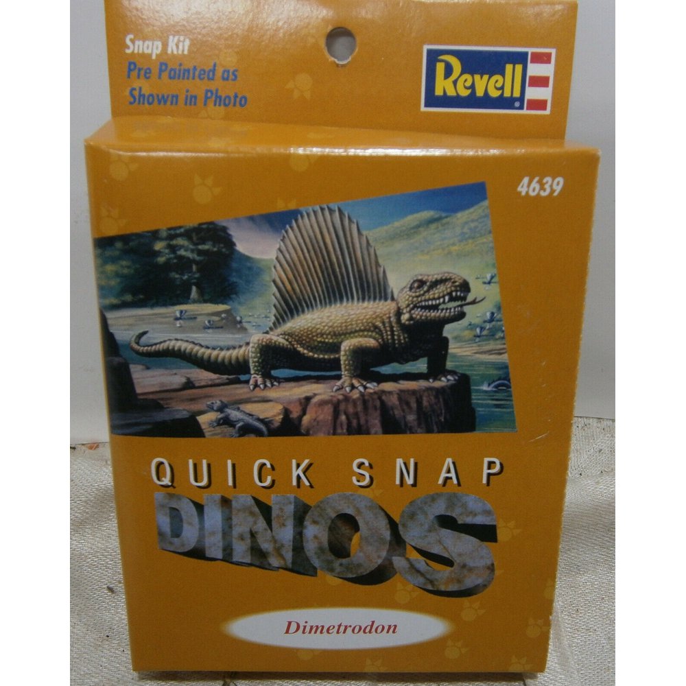 Revell Quick Snap Dinos Dinosaur Snap Kit Prehistoric Reptile 1994