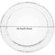thumbnail image 5 of Placa de vidrio universal para plato giratorio de microondas con soporte, 245 mm/24,5 cm/9,65 pulgadas A, 5 of 5