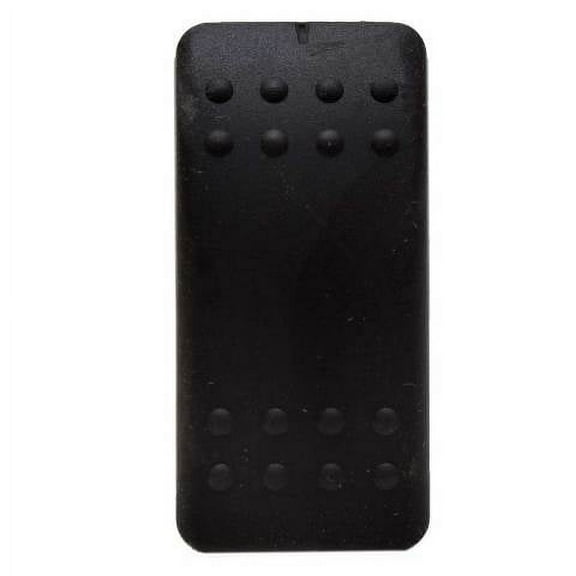 Carling Boat Rocker Switch Blank | ON/OFF 12 Volt 20 Amp Black