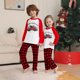 thumbnail image 3 of Vestido de casa con estampado de árbol de Navidad, coche rojo, cuadros rojos y negros, empalme, nueva familia, ropa navideña para padres e hijos, 3 of 5