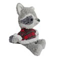 thumbnail image 3 of Holiday Time Plush Raccoon Grey 9.5inch for 3 years and up, 3 of 4
