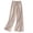 Khaki, variant on Umfun Womens Capris Linen Pants Plus Size Clearance Pants Solid Cotton Loose with Pockets Wide Leg Trousers Coffee M
