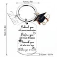 thumbnail image 2 of Class of 2026 Graduation Gifts for Her Him High School College Graduation Gifts Inspirational Keychain 2026 Souvenir for Senior Masters Degree Student Decorations Present Ideas (F), 2 of 6