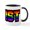 White/Black Inside, variant on CafePress - Resist Gay Pride - 11 oz Ceramic Mug - Novelty Coffee Tea Cup