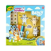 Scribble Scrubbie Bluey Deluxe 3ct Pack