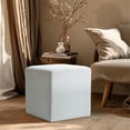 thumbnail image 2 of Meridian Furniture Ottomane/tabouret Crème Roy, 2 of 8