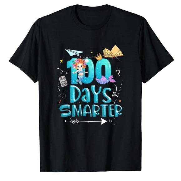 AALJY Happy 100th Day of School Teachers 100 Days T-Shir