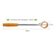 thumbnail image 3 of Recogedor de pelotas de golf Telescópico Receptor de pelotas de golf Retriever (Naranja) Likrtyny Para Estrenar, 3 of 4