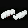 thumbnail image 3 of 5pcs 50x16.5mm Plastic 4 Way Car Auto Petrol Line Hose Retaining Clip for Volkswagen, 3 of 6