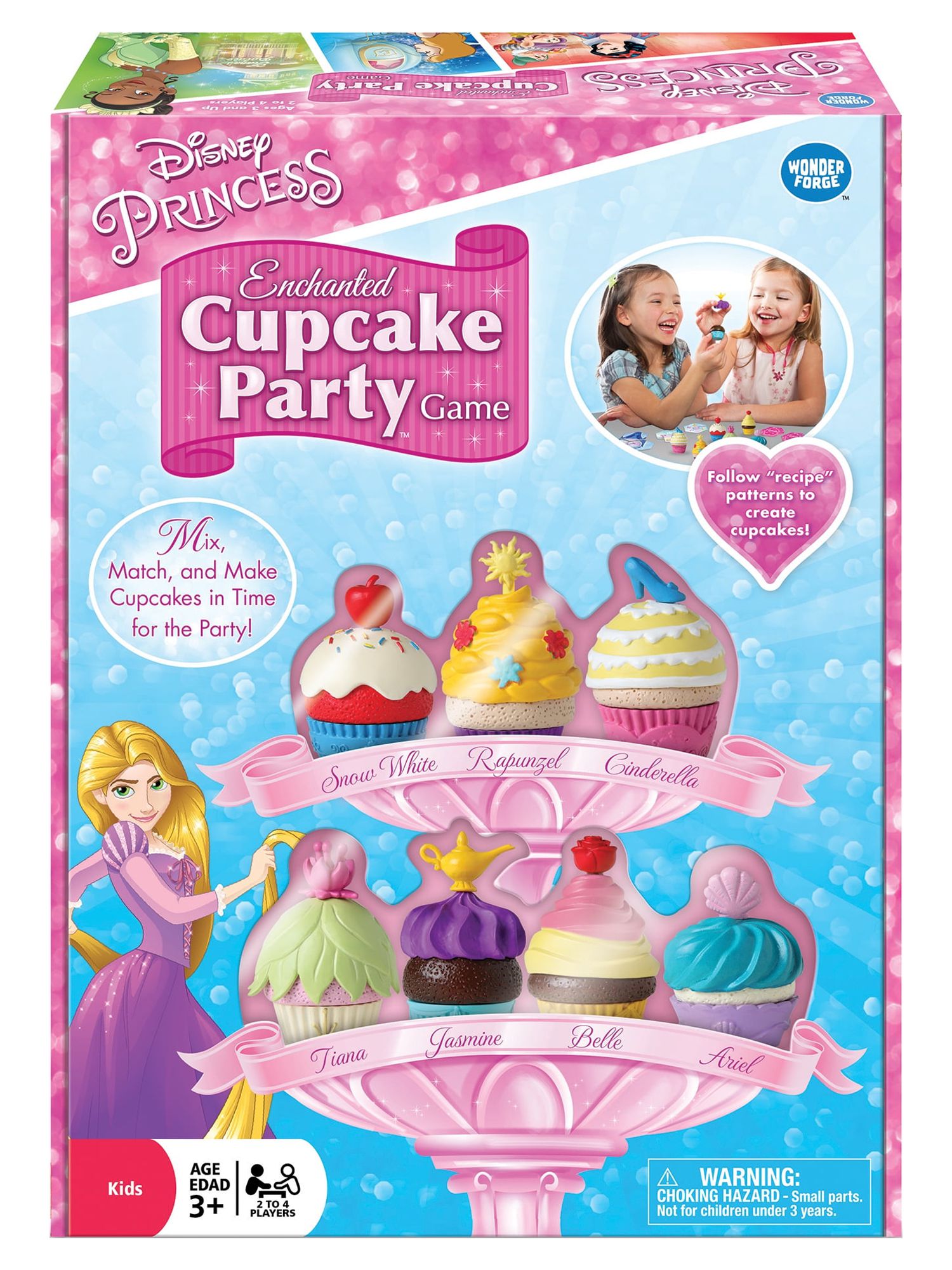Wonder Forge Disney Princess Enchanted Cupcake Party Board Game - image 4 of 4