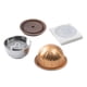 thumbnail image 2 of Cápsulas de Filtro Tamper y cepillo de acero inoxidable para cafetera estilo B Zulema cápsula de café inoxidable, 2 of 8