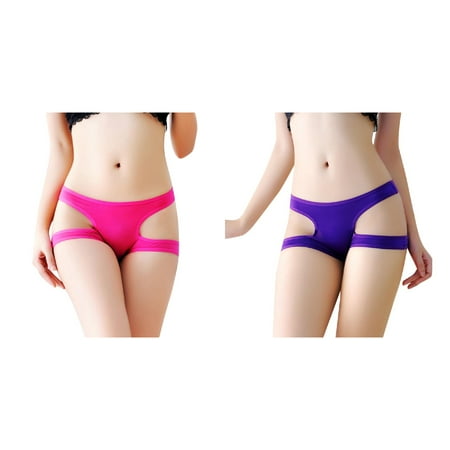 2-Pack Underwear Women Thong Bragas Panties Thong Word Pants Ladies Briefs And Lingerie Robe for Women Negligees for Women Two Piece Robe Silk Lingerie Skirt Fishnet Stockings for Women