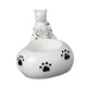 thumbnail image 1 of Escultura de figura de gato, portavelas para velas de té, estatua decorativa creativa para comedor, sala de estar, bar, chimenea, dormitorio Blanco, 1 of 9