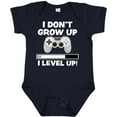 thumbnail image 3 of Inktastic I Dont Grow Up I Level Up with Game Controller White Boys or Girls Baby Bodysuit, 3 of 5