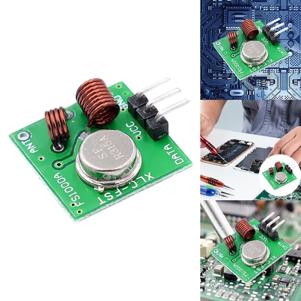 Módulo Transceptor RF Receptor 315/433 MHz 3.5-12V/DC5V para DIY
