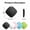 Black, variant on GPS Tracker, Bluetooth Smart Tracker Tag for Android and iOS, Anti-Lost Smart Key Finder Locator Realtime, for Wallets, Pets, Luggage, and Remote Controls - Easily Find All Your Items, White