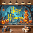 thumbnail image 3 of Pumpkin Decoration Happy Halloween Outdoor Decoration Haunted House for Halloween Party Outdoor Event Autumn Celebration, 3 of 9