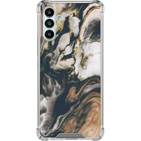 Skinit Marble Copper and Black Marble Ink Galaxy A13 5G Clear Case