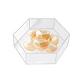 thumbnail image 5 of Acrylic Cake Display Board Hexagonal Cake Tray DIY Cake Refillable Board Base Clear Cake Stand Decor Tools 20X20X10CM, 5 of 5