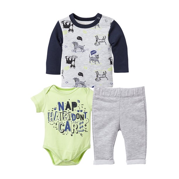 Offcorss Offcorss Baby Boy Outfit Joggers Onesie Sweater Ropa De Bebe Gray 12 Months Walmart Com Walmart Com