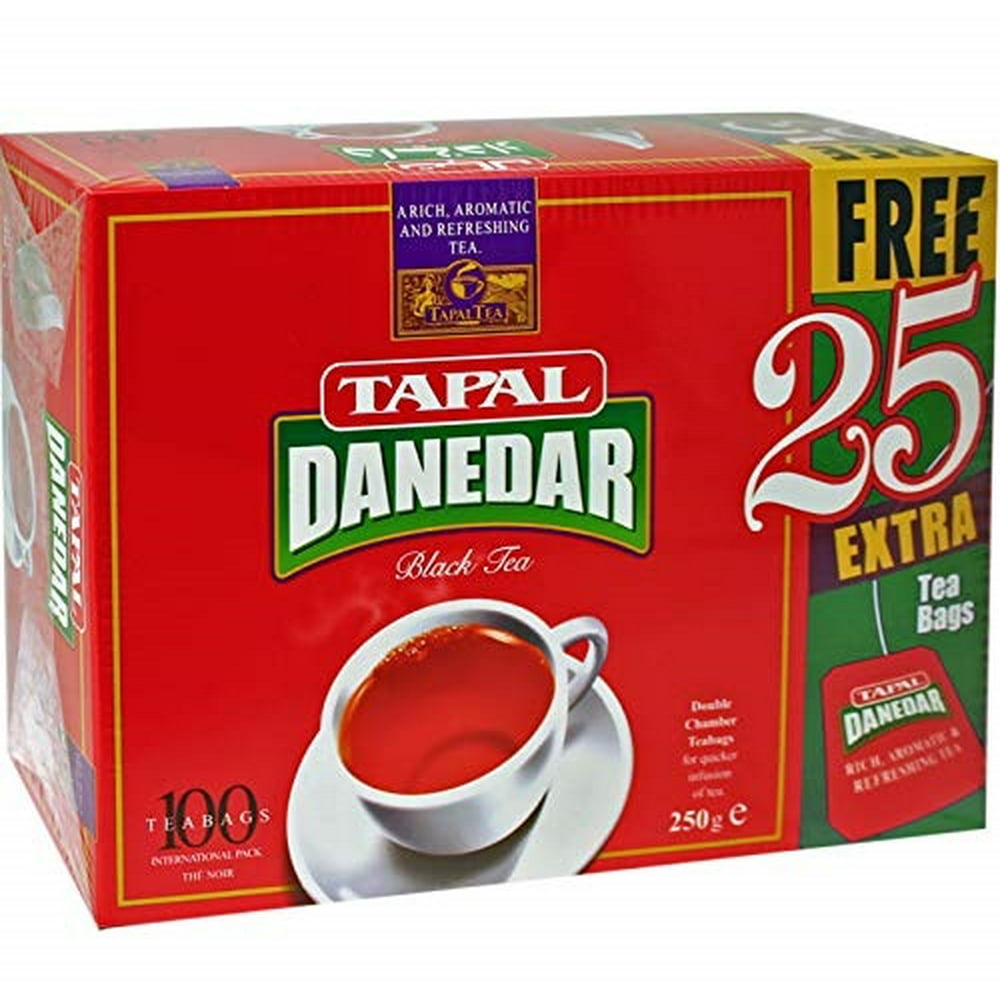 tapal danedar tea bags special pack 125 tea bags (100 tea bags+ 25