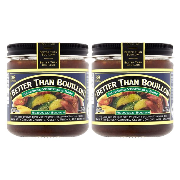 Better Than Bouillon All Natural Reduced Sodium Vegetable Base, Made