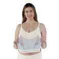 thumbnail image 3 of BRAVADO! DESIGNS Sustainable Clip and Pump Hands-Free Pumping Accessory | Dove Heather | XL, 3 of 5