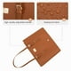 thumbnail image 2 of Bolsa para portátil LOVEVOOK para mujer, maletín de oficina grande de 15.6 pulgadas, 2 of 5