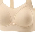 thumbnail image 4 of ATOYSOY Bras for Women No Underwire Wireless Women Bras Lace V Neck Wide Adjustable Strap Comfortable Supportive Solid Color Bra All Season Daily Work Casual Wear, 4 of 4
