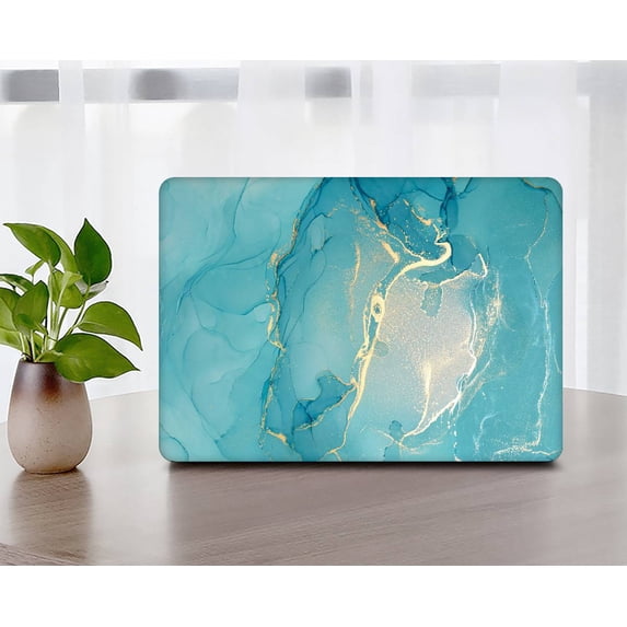 KSK KAISHEK Hard Protective Shell Case Cover Only for 2023 2022 2021-2016 Released Newest MacBook Pro 13" Retina Display Touch ID Model: M1 A2338/A2289/A2251/A2159/A1989/A1706/A1708 Marble 356