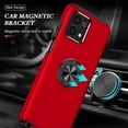 thumbnail image 4 of Moto G Stylus 5G 2023 Case for Motorola Moto G Stylus 5G 2023 Case  Grade Shockproof Built-in Ring Holder Kickstand Car Mount Protective Case for Moto G Stylus 5G 2023 Phone Case (Red), 4 of 15