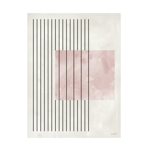 Canvas Wall Art - Jean Plout 'Mid Century Boho 6' Wall Art for Living Room, Bedroom, or Office DÃ©cor by Trademark Fine Art - 14 x 19 Inches