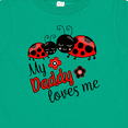thumbnail image 4 of Inktastic My Daddy Loves Me with Cute Ladybugs Boys or Girls Baby T-Shirt, 4 of 5