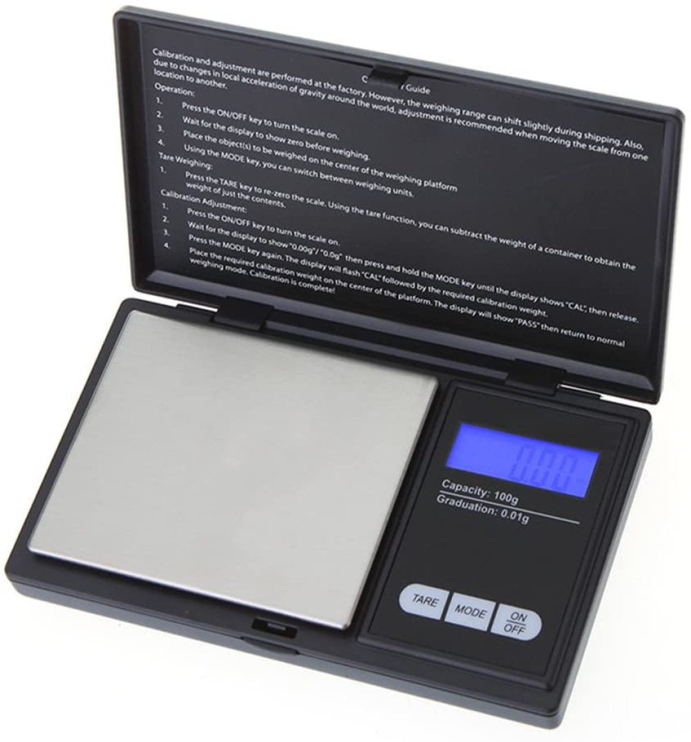 100g/0.01g LCD Digital Pocket Scale Jewelry Gold Gram Balance Weight Scale 