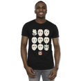 thumbnail image 2 of Friday The 13th Mens Jason Masks T-Shirt, 2 of 3