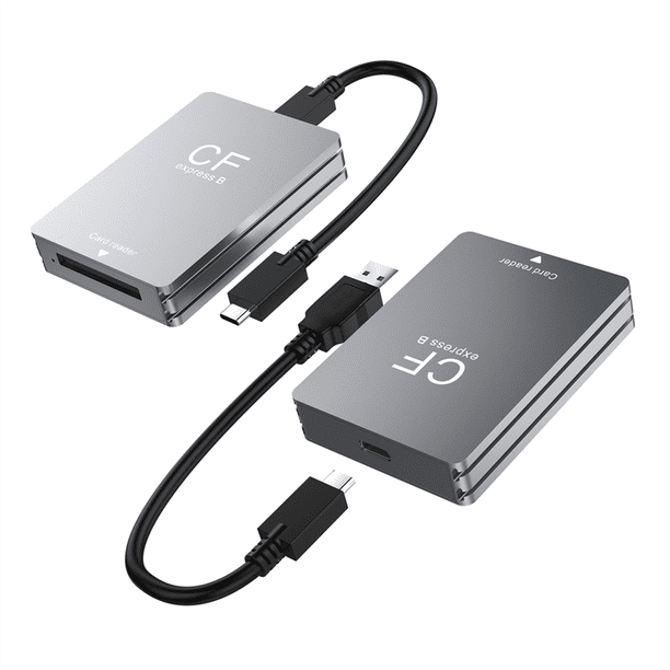 3 Poort USB 3.2 Gen 1 Hub SD en Micro SD-kaartlezer met USB Type-C of