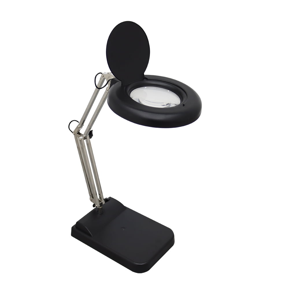 30X Benchtop Magnifier Lamp Read Repair Tools with Adjustable LED Light 110V