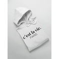 thumbnail image 3 of C'est La Vie. Paris Hoodie Women -GoatDeals Designs, Female x-Large, 3 of 4