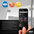 thumbnail image 5 of Pyle PDWR42WBT Bluetooth Indoor Outdoor 3.5 Inch Speaker System, White (2 Pack), 5 of 6