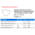 thumbnail image 2 of Automatic Transmission Extension Housing Gasket - Compatible with 2007 - 2010 Ford Explorer Sport Trac RWD 2008 2009, 2 of 2