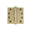 thumbnail image 4 of Grandeur Buthng-Sq-Ar-Hd-4 4 X 4" Square Corner Plain Bearing Solid Brass Mortise Door, 4 of 7