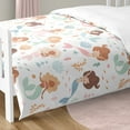 thumbnail image 6 of Pink and Blue Mermaids Toddler Bed Comforter Bedding Set Girl by Sweet Jojo Designs, 6 of 6