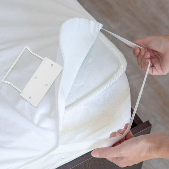 HOMEMAXS WORGEOUS 1 Pair Anti Slip Mattress Stopper Bar Gripper Keep Mattress in Place