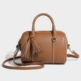 thumbnail image 4 of Trendy Chic Crossbody Bag - Boston Style with Tassels for Everyday Use, 4 of 9