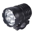thumbnail image 1 of Almencla 2x Motorcycle LED HeadLight Headlamp W/Bracket For Motorbikes Cafe Racer Cruiser, 1 of 8