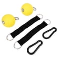 thumbnail image 1 of Yellow Pull Up Arm Strength Training Hanging Ball Gym Exercise Home Fitness Chin Up Equipment, 1 of 1