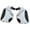 White Black, variant on 2 Pieces Muay Thai Thigh Pad Leg Kick Pad Target Training Thickened PU EVA Foam for Athletes and Coaches