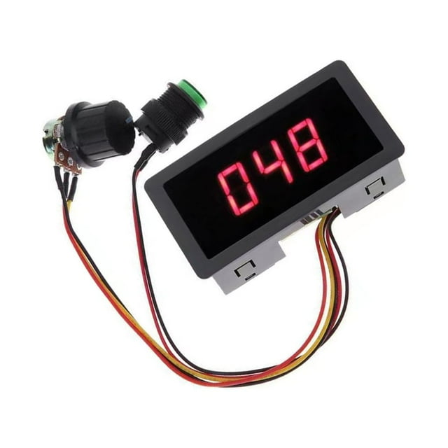 VONKY Régulateur d'Affichage Numérique Réglable 6V 12V 24V Interrupteur Électronique Fournitures de Travail Professionnel